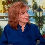 Joy’s blue button down shirt on The View