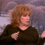 Joy’s v-neck sweater on The View