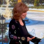 Joy’s black embellished blazer on The View