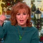 Joy’s teal sweater on The View