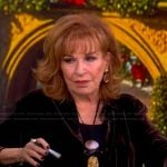 Joy's velvet shirt on The View