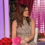 Kathy Buccio’s floral mini dress on Sherri