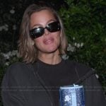 Khloe’s black sunglasses on The Kardashians