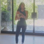 Khloe’s gray mesh jumpsuit on The Kardashians