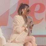 Khloe’s brown sandals on The Kardashians