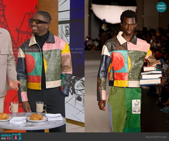 KidSuper Spring 2026 Menswear Collection worn by Samuel Arnold on Good Morning America