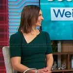 Dr Kim Boyd’s asymmetric neck dress on Sherri