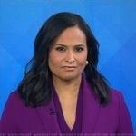 Kristen’s purple blazer on Today