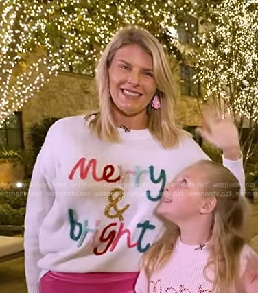 Kyle Murphy’s Merry & Bright sweater on Good Morning America
