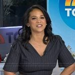 Laura's suede belt on Today