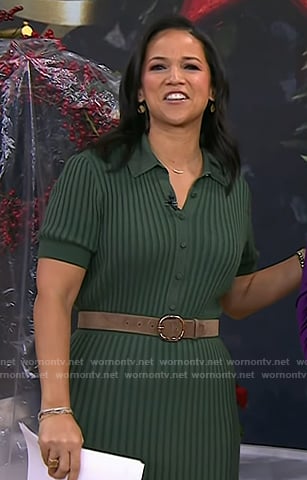 Laura’s suede belt on Today