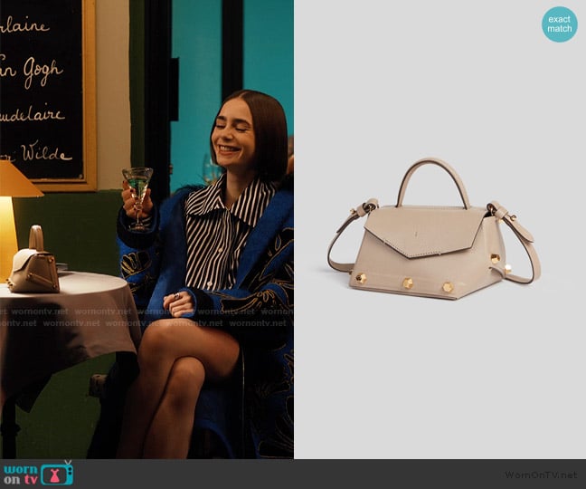 Letrange L'ego Mini - Terre worn by Emily Cooper (Lily Collins) on Emily in Paris