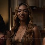 Lisa’s white heart denim shorts on Bel-Air