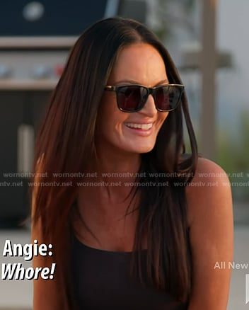 Lisa's black sunglasses on The Real Housewives of Salt Lake City