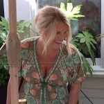 Madison’s floral print v-neck dress on Southern Charm