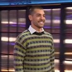 Matt Rogers’s striped sweater on The Kelly Clarkson Show