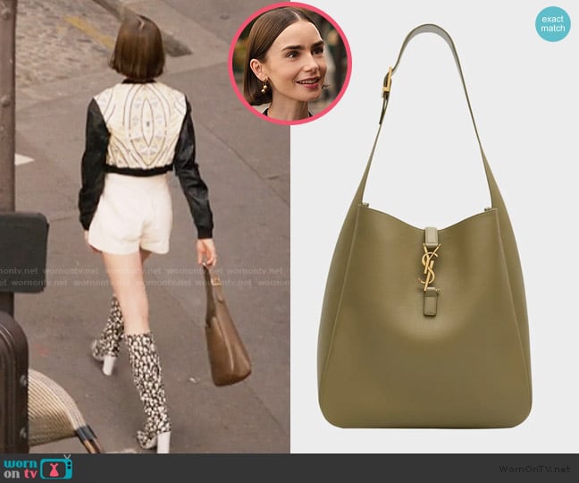 Max Mara Cloth Boots worn by Emily Cooper (Lily Collins) on Emily in Paris