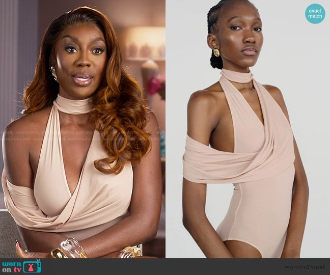 Maygel Coronel Verve Bodysuit worn by Wendy Osefo on The Real Housewives of Potomac