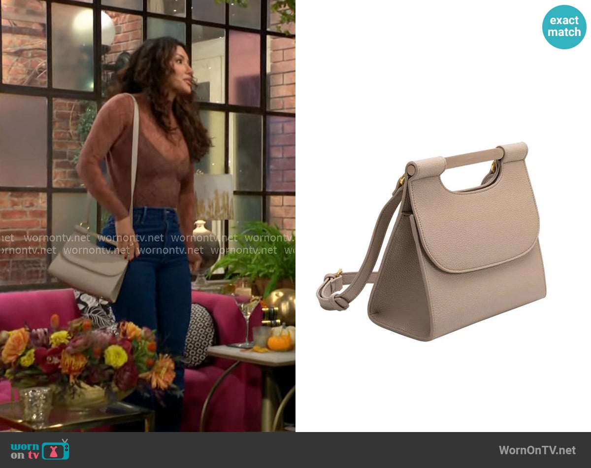 Melie Bianco Nancy Bag worn by Audra Charles (Zuleyka Silver) on The Young and the Restless