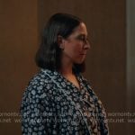 Molly's flower print pajamas on Loot