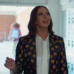 Molly’s polka dot jacquard suit on Loot