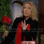 Nikki’s red handbag on The Young and the Restless
