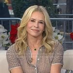 Chelsea Handler’s plaid short sleeve shirt on Today