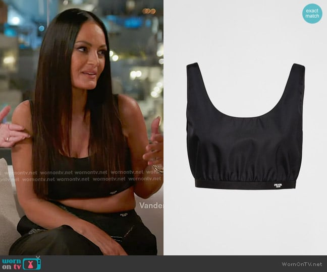 Prada Re-Nylon Top worn by Lisa Barlow on The Real Housewives of Salt Lake City