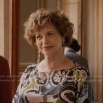 Antonia Muratori’s printed top on Emily in Paris