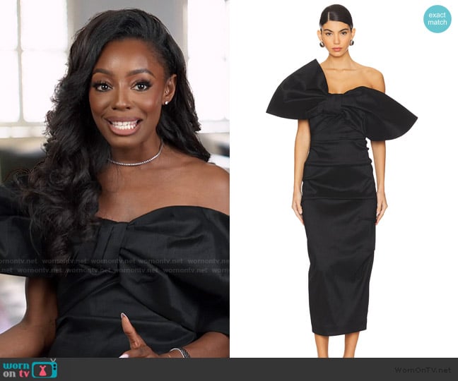 Rachel Gilbert Memphis Dress worn by Venita Aspen on Southern Charm