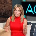 Kit’s red mini dress on Access Hollywood