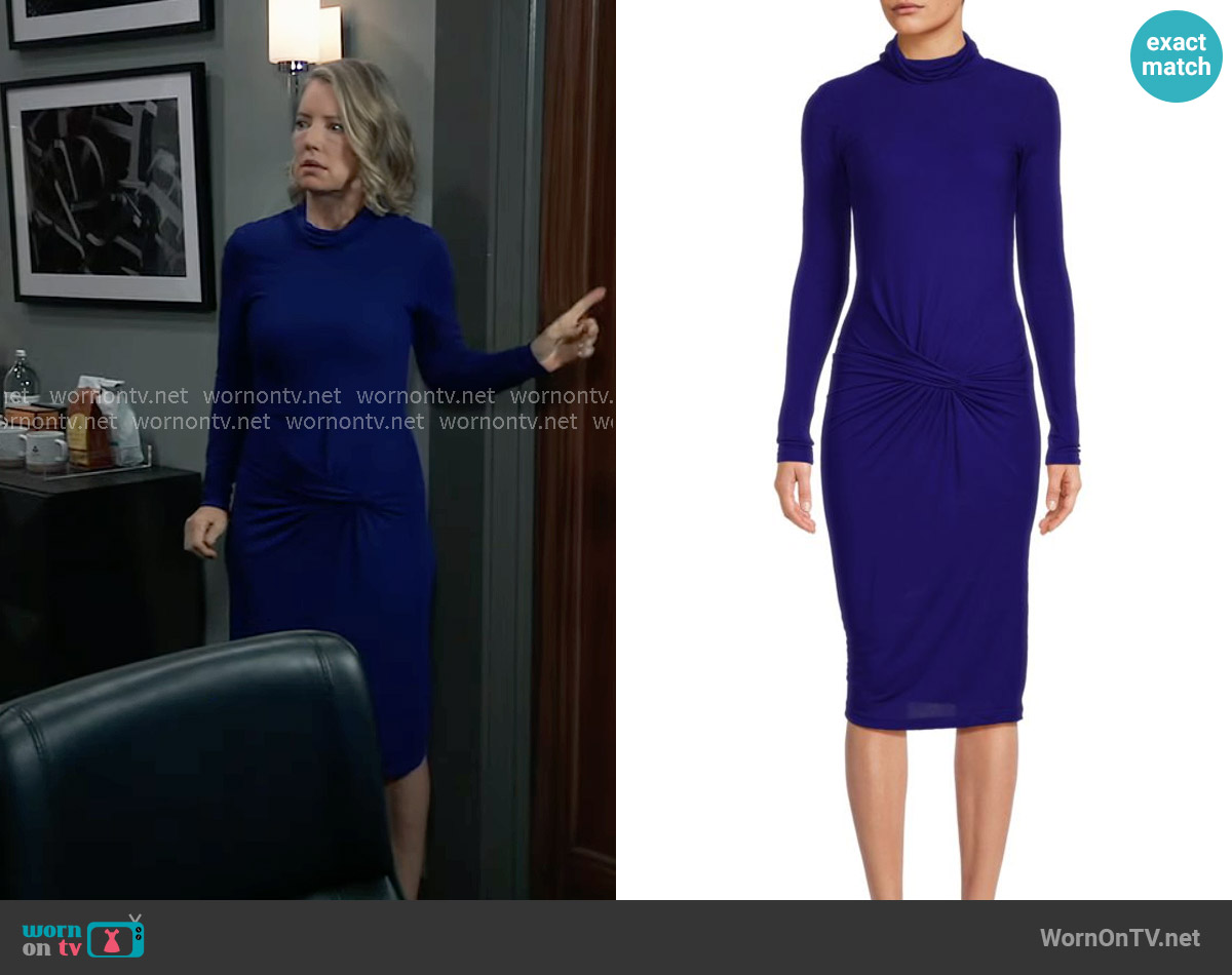 Reiss Freya Dress worn by Nina Reeves (Cynthia Watros) on General Hospital