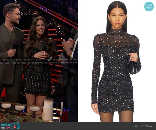 Retrofete Cossette Embellished Dress worn by Ariana Madix on The Voice