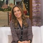 Rhiannon’s button front dress on Good Morning America