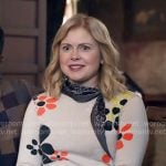 Sam’s flower print sweater on Ghosts