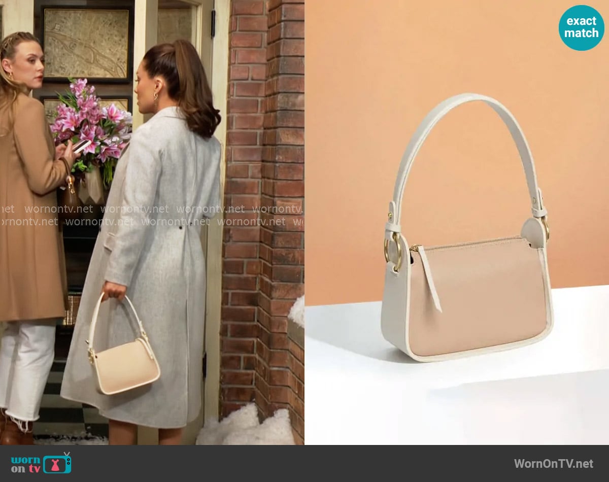Sancia The Aura Mini Bag worn by Audra Charles (Zuleyka Silver) on The Young and the Restless