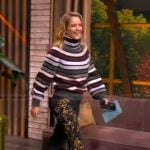 Sara’s striped turtleneck sweater on The View