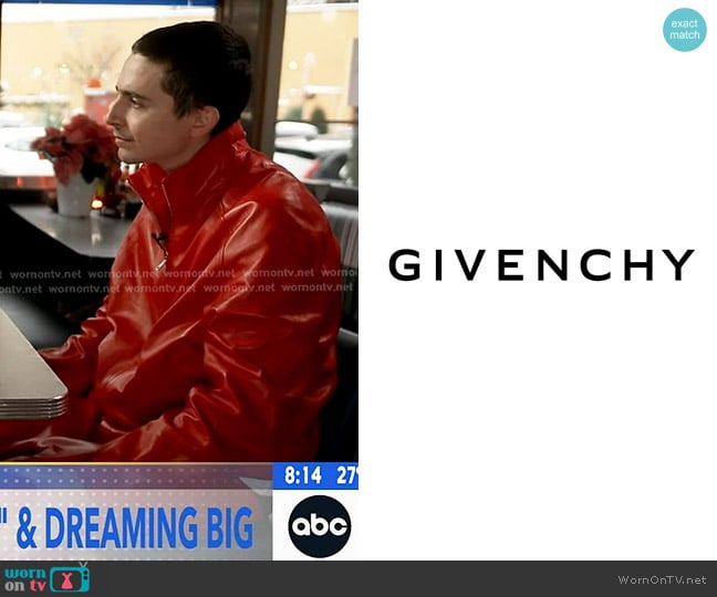 Sarah Burton for Givenchy  custome made worn by Timothée Chalamet on Good Morning America