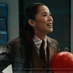 Sarah's plaid blazer on Matlock