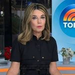 Savannah’s black utility dress on Today