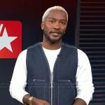 Scott’s denim vest on Access Hollywood