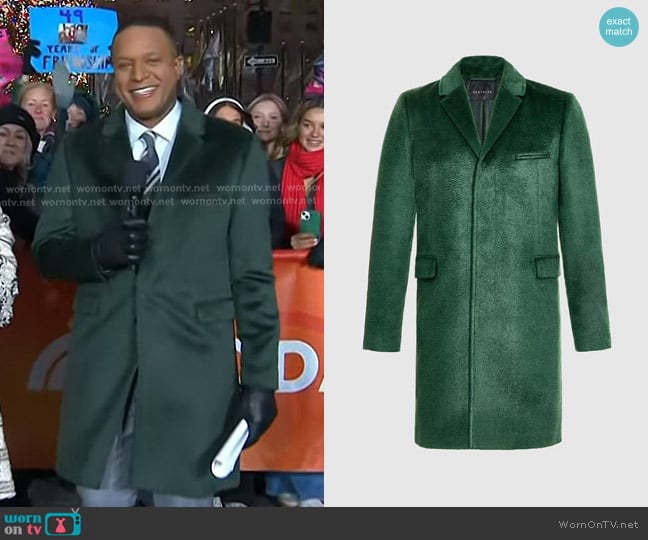 Craig’s green coat on Today