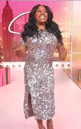 Sherri’s sequin dress on Sherri