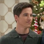 Smitty’s green cardigan on Beyond the Gates