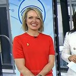 Dylan’s striped pencil skirt on Today