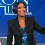Tamron’s floral print dress on Tamron Hall Show
