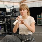 Taylor Swift’s charcoal grey sweatpants on The End of an Era