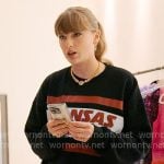 Taylor Swift’s Kansas City sweatshirt on The End of an Era