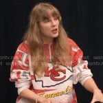 Taylor Swift’s KC sweatshirt on The End of an Era