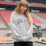 Taylor Swift’s Stone Harbor sweatshirt on The End of an Era